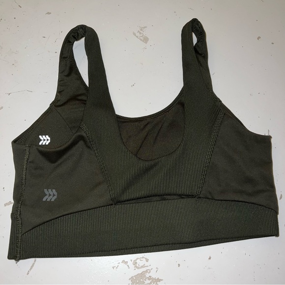 all in motion Other - All in motion army green open back athletic bra size small